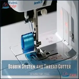 Bobbin System and Thread Cutter Bobbin System and Thread Cutter