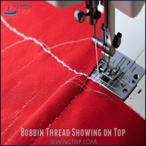 Bobbin Thread Showing on Top