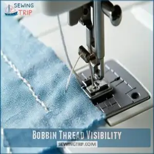 Bobbin Thread Visibility