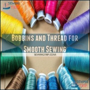 Bobbins and Thread for Smooth Sewing