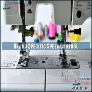 Brand Specific Speed Control