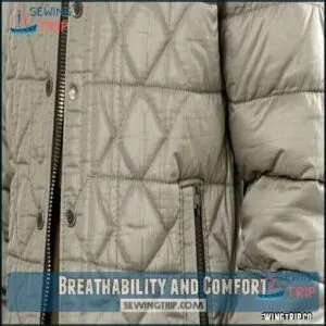 Breathability and Comfort