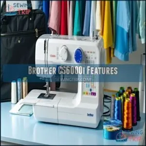 Brother CS6000i Features