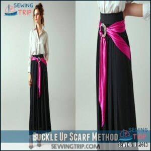 Buckle Up Scarf Method Buckle Up Scarf Method