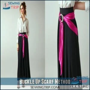 Buckle Up Scarf Method