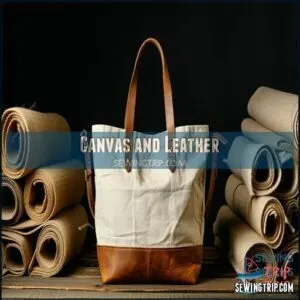 Canvas and Leather