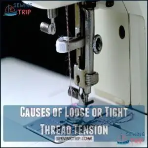 Causes of Loose or Tight Thread Tension