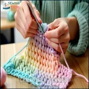 Chain Stitch Technique