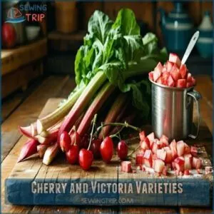 cherry and victoria varieties