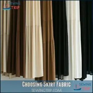 Choosing Skirt Fabric