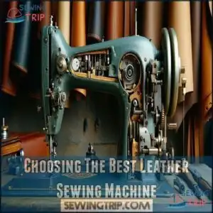 Choosing The Best Leather Sewing Machine