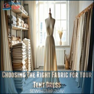 Choosing The Right Fabric for Your Tent Dress