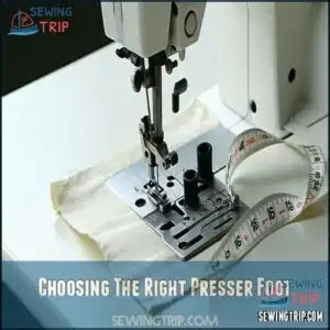 Choosing The Right Presser Foot