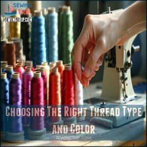 Choosing The Right Thread Type and Color
