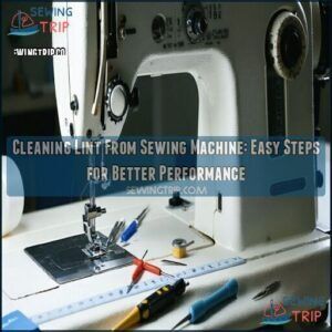 cleaning lint from sewing machine cleaning lint from sewing machine