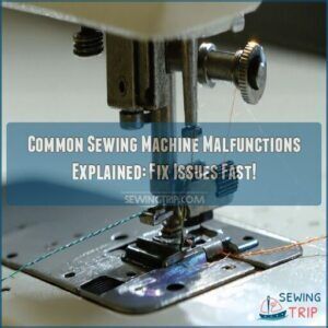 Common Sewing Machine Malfunctions Explained: 12 Problems You Need to Fix Now! 6 common sewing machine malfunctions explained