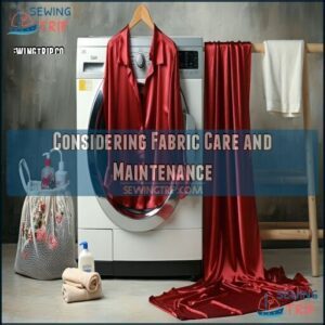 Considering Fabric Care and Maintenance