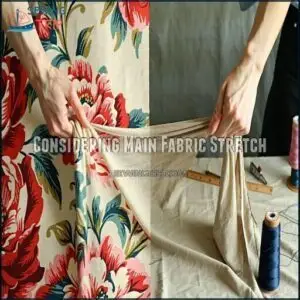 Considering Main Fabric Stretch