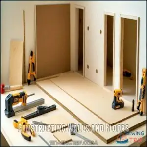 Constructing Walls and Floors