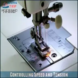 Controlling Speed and Tension