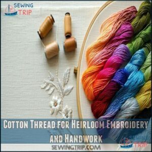 Cotton Thread for Heirloom Embroidery and Handwork