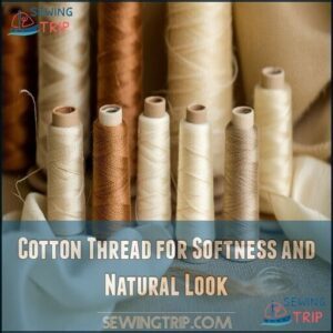 Cotton Thread for Softness and Natural Look