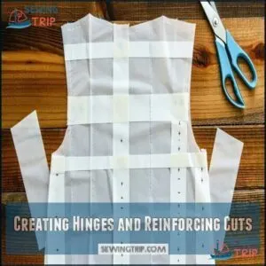 Creating Hinges and Reinforcing Cuts