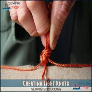 Creating Tight Knots