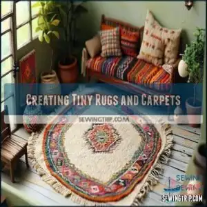 Creating Tiny Rugs and Carpets
