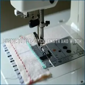 Customizable Stitch Length and Width