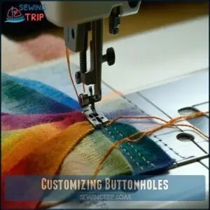 Customizing Buttonholes