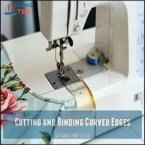 Cutting and Binding Curved Edges