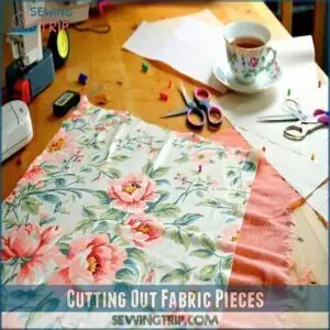 Cutting Out Fabric Pieces