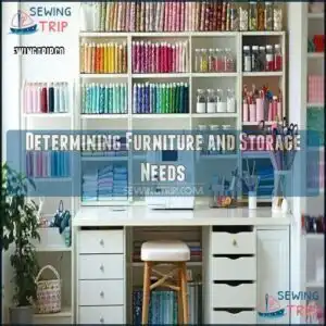 Determining Furniture and Storage Needs Determining Furniture and Storage Needs