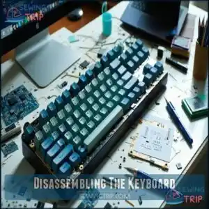 Disassembling The Keyboard