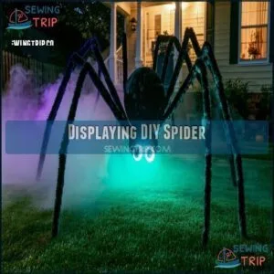 Displaying DIY Spider