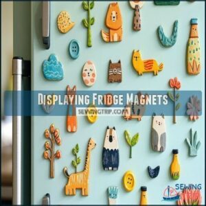 Displaying Fridge Magnets