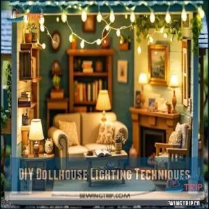 DIY Dollhouse Lighting Techniques