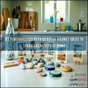 diy personalized refrigerator magnet