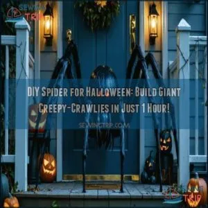 diy spider for halloween