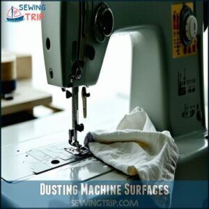 Dusting Machine Surfaces Dusting Machine Surfaces