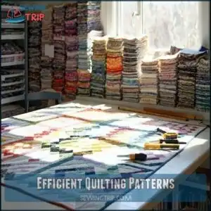 Efficient Quilting Patterns