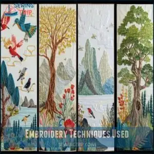 Embroidery Techniques Used