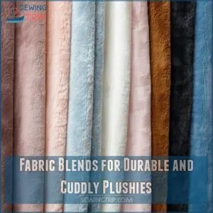 fabric blends for durable and cuddly plushies