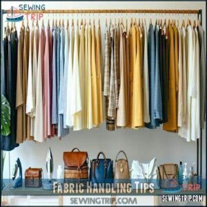 Fabric Handling Tips Fabric Handling Tips
