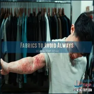 Fabrics to Avoid Always