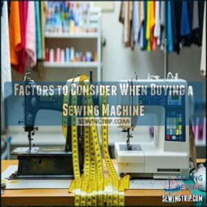 Factors to Consider When Buying a Sewing Machine