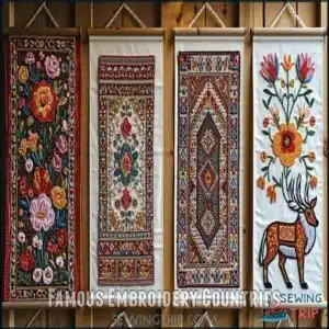 Famous Embroidery Countries