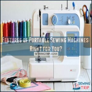features of portable sewing machines are they right for you features of portable sewing machines are they right for you