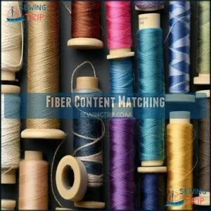 Fiber Content Matching